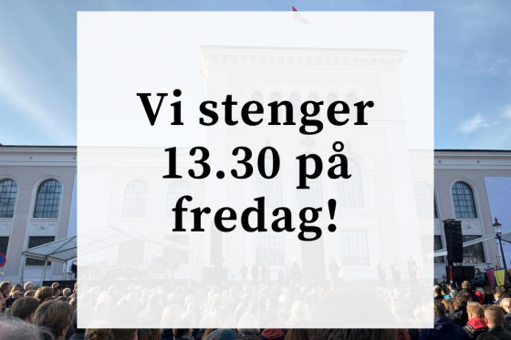 Stenger tidlig