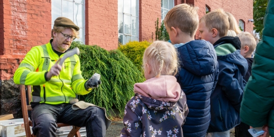 Morten Kutschera og barn