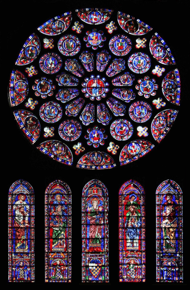Rosevinduet i Notre-Dame