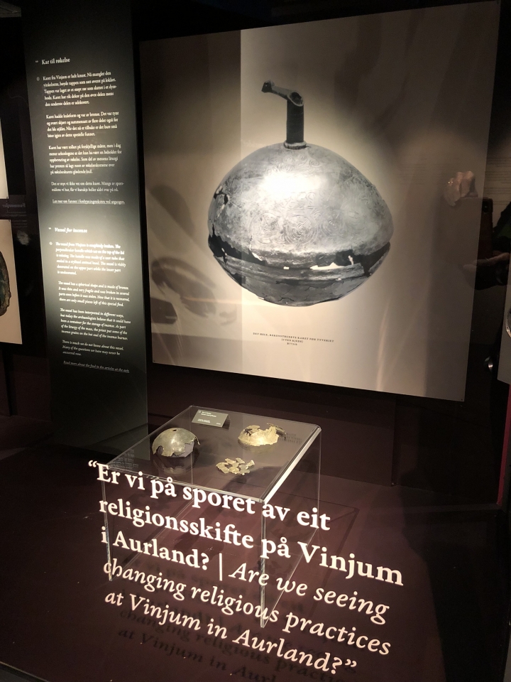UM årbok karet fra Vinjum Vikingskatten