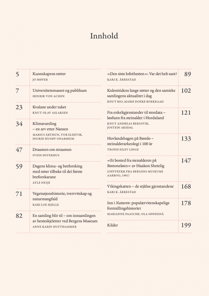 UM Årbok 2019 innhold
